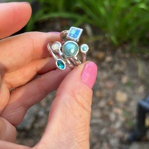 Final Price. Lia Sophia Comet Ring sz 9.5